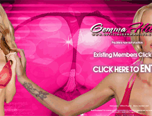 Tablet Screenshot of missgemmahiles.com